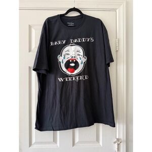 elle king 2024 baby daddy's weekend tour band tee black unisex xx-large xxl
